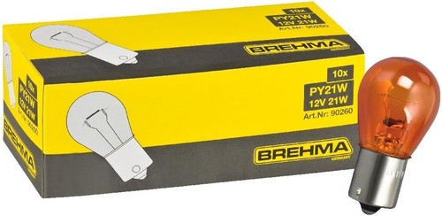 10x brehma py21w blinkerlampe - py21w,