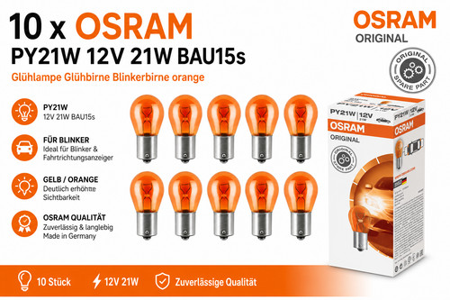 Osram py21w 12v 21w - osram,