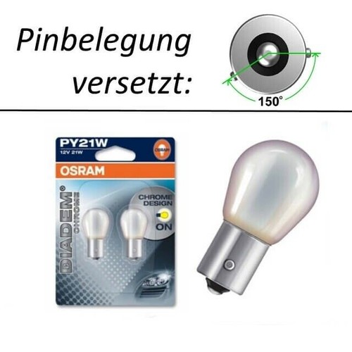Original osram py21w - osram, chrom