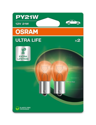 Duopack osram py21w aux 12v - duopack,